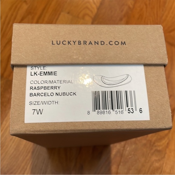 Lucky Brand Emmie Flats size 7W or size 37 - Picture 7 of 8